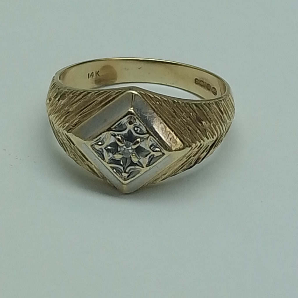 ANILLITO ORO, RODIADO 14 K 5.6 GRMS (SEMINUEVO)