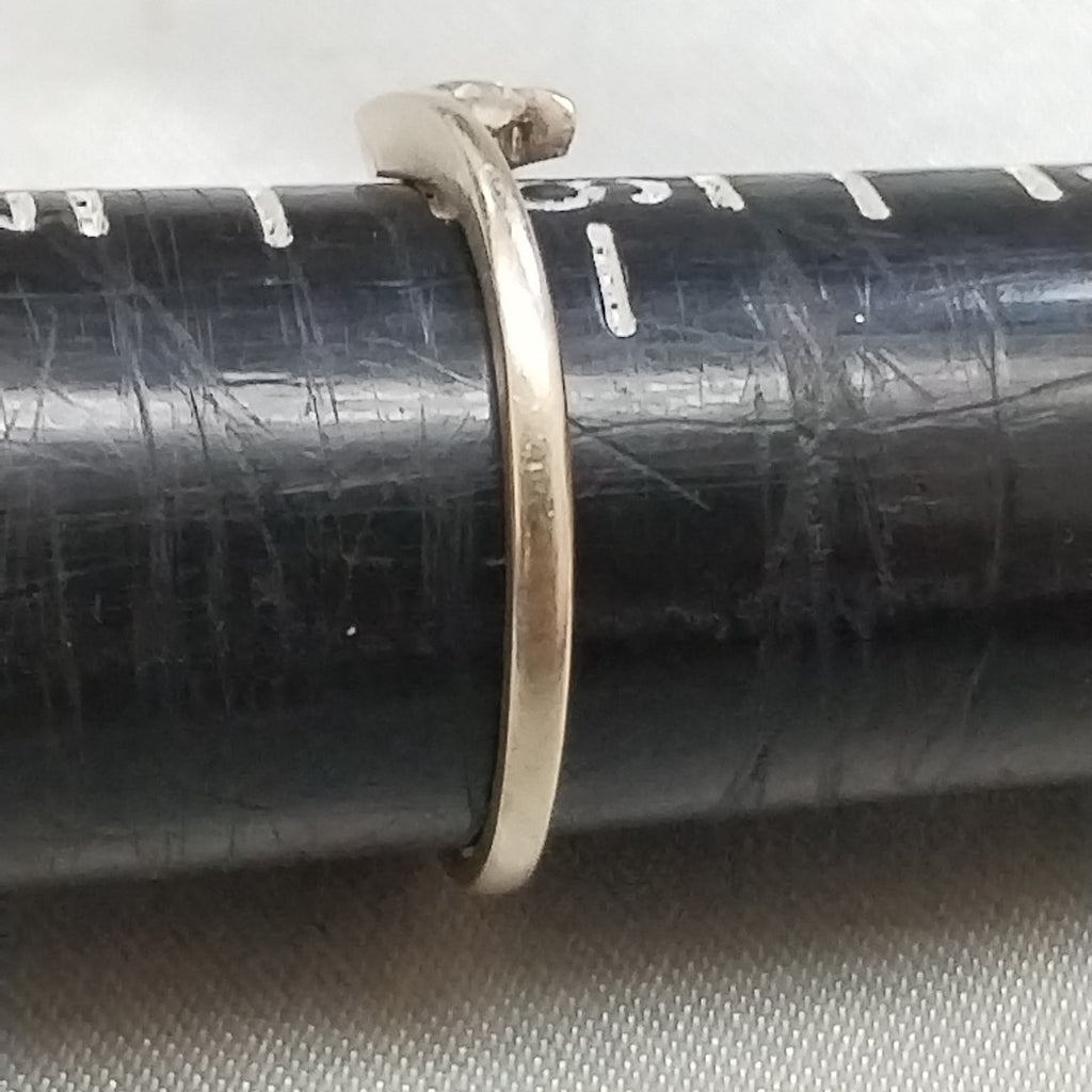 ANILLITO ORO, ORO BLANCO 14 K 1.3 GRMS (SEMINUEVO)