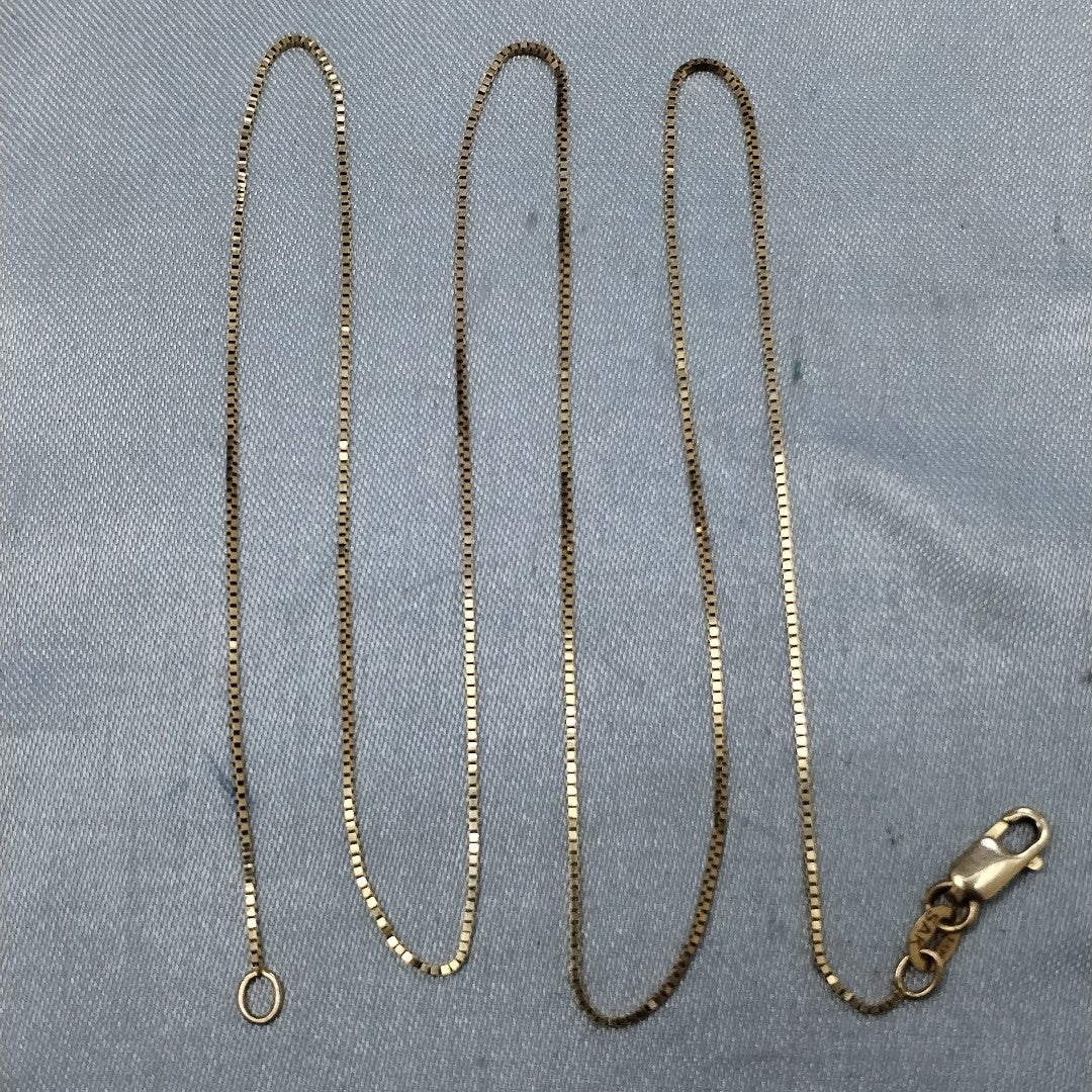 CADENA ORO 14 K 1.5 GRMS (SEMINUEVO)