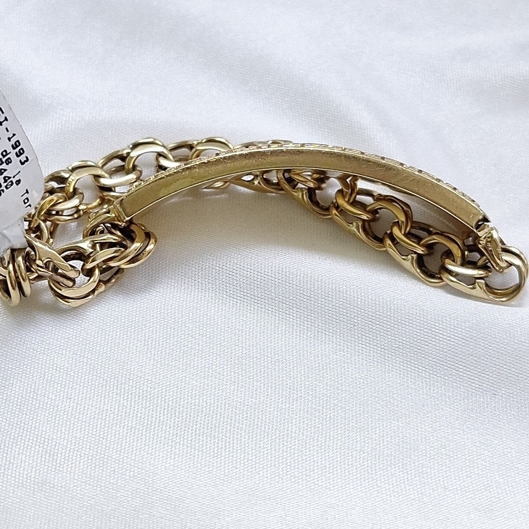 ESCLAVA ORO 10 K 28,80 GRMS (SEMINUEVO)