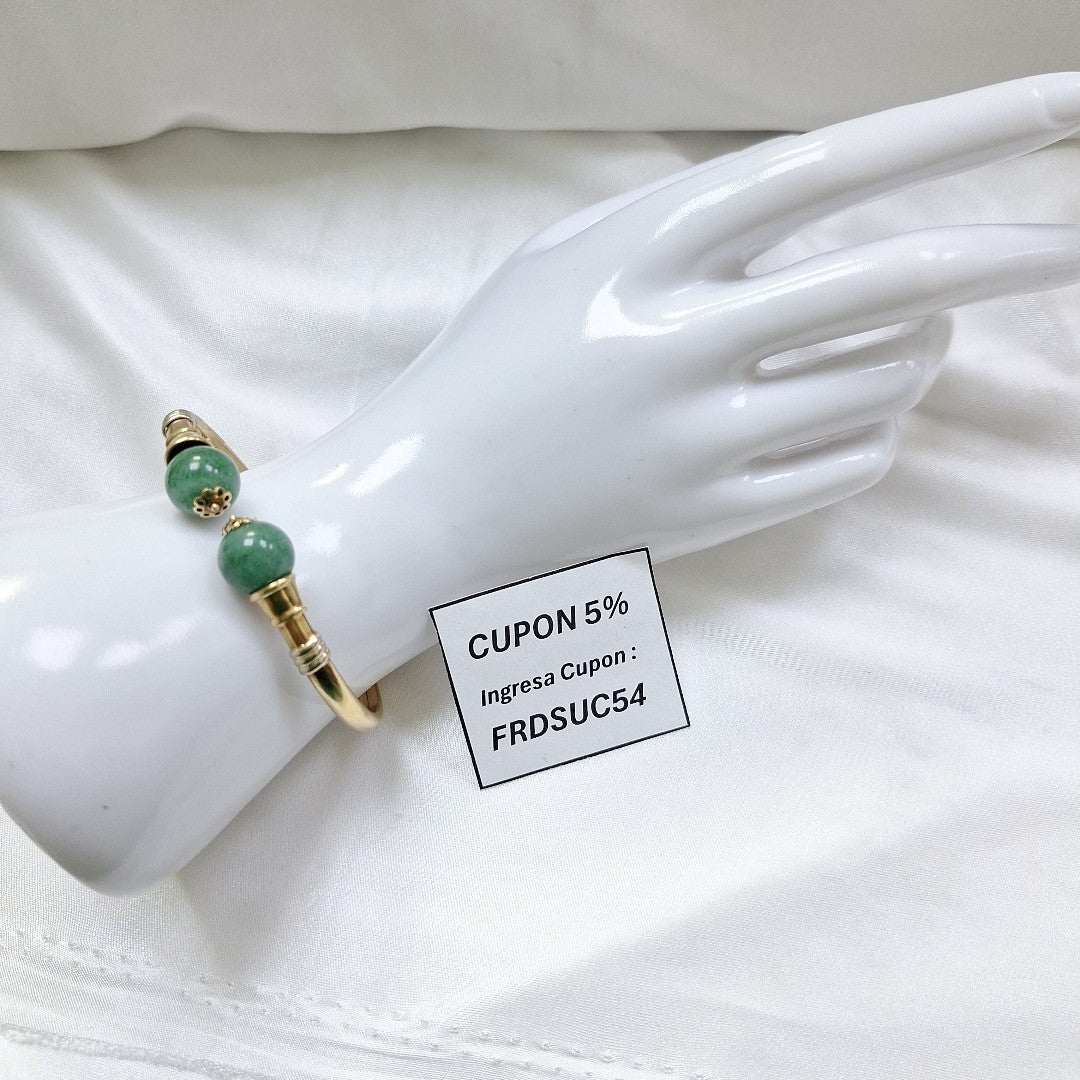 BRAZALETE ORO 14 K 15.5 GRMS (SEMINUEVO)