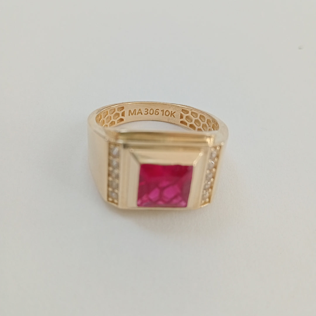 ANILLOS CABALLERO ORO 10K 5.9 (NUEVO)
