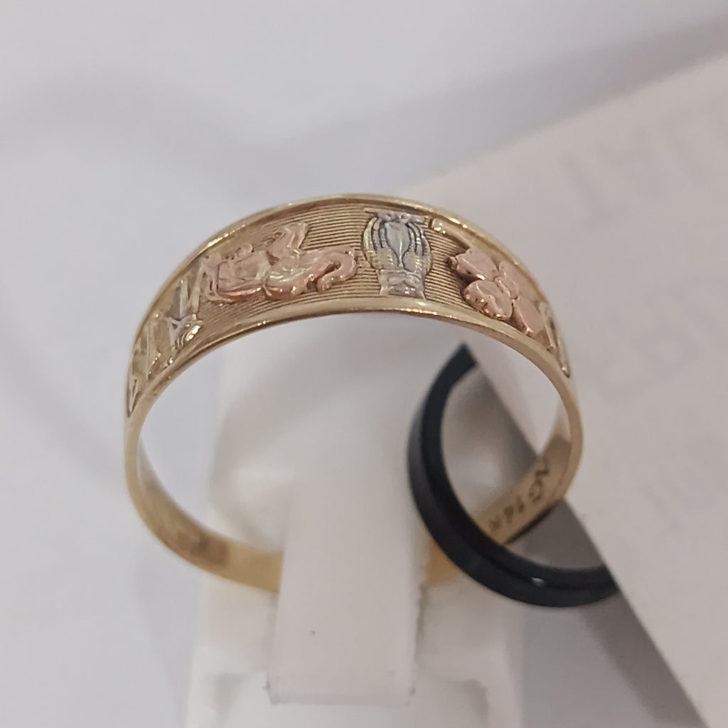 ANILLO ORO 14 K 2.1 GRMS (SEMINUEVO)