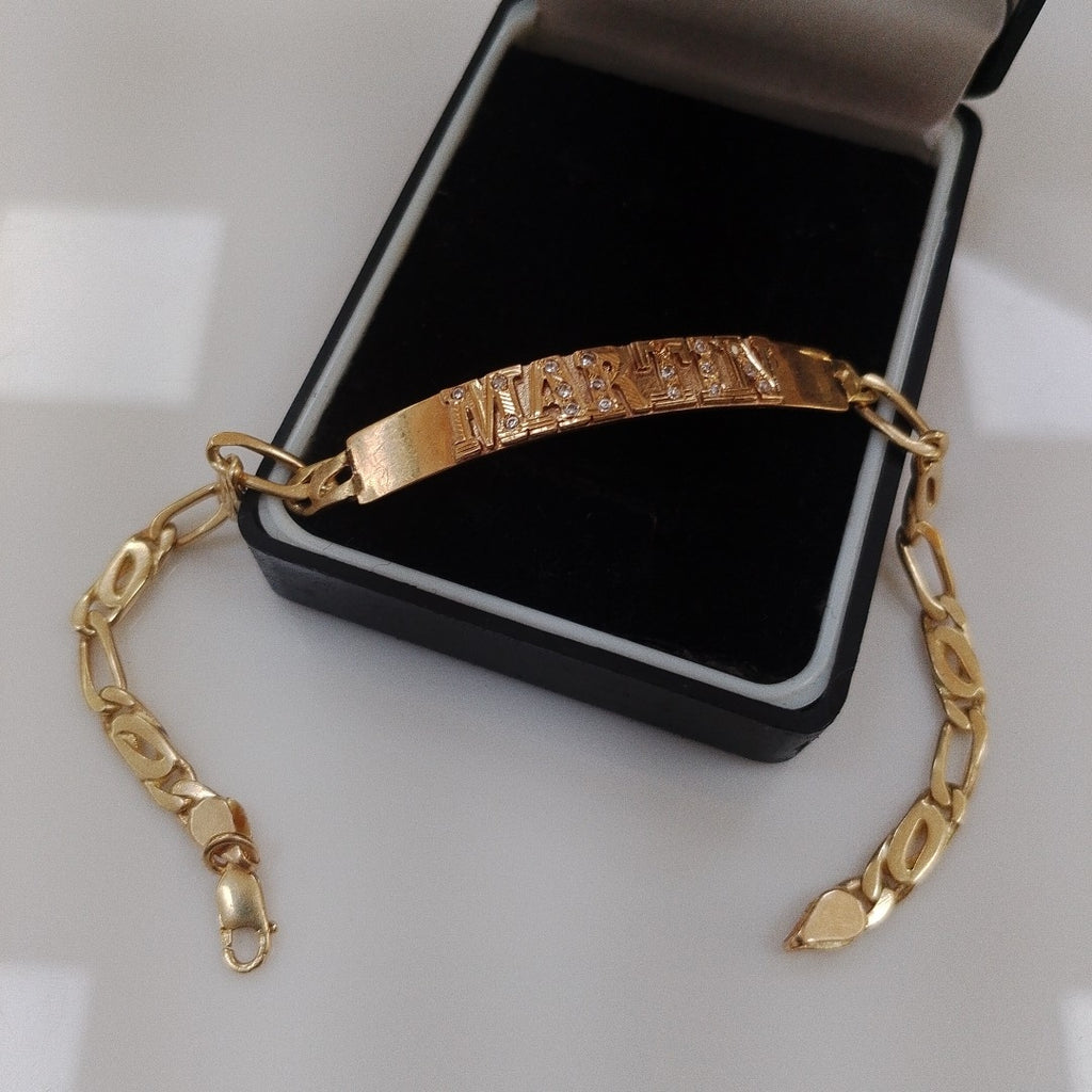 ESCLAVA ORO 14 K 10.5 GRMS (SEMINUEVO)