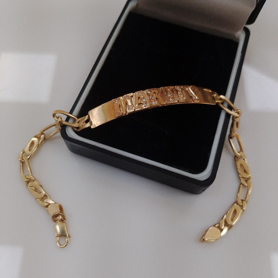 ESCLAVA ORO 14 K 10.5 GRMS (SEMINUEVO)