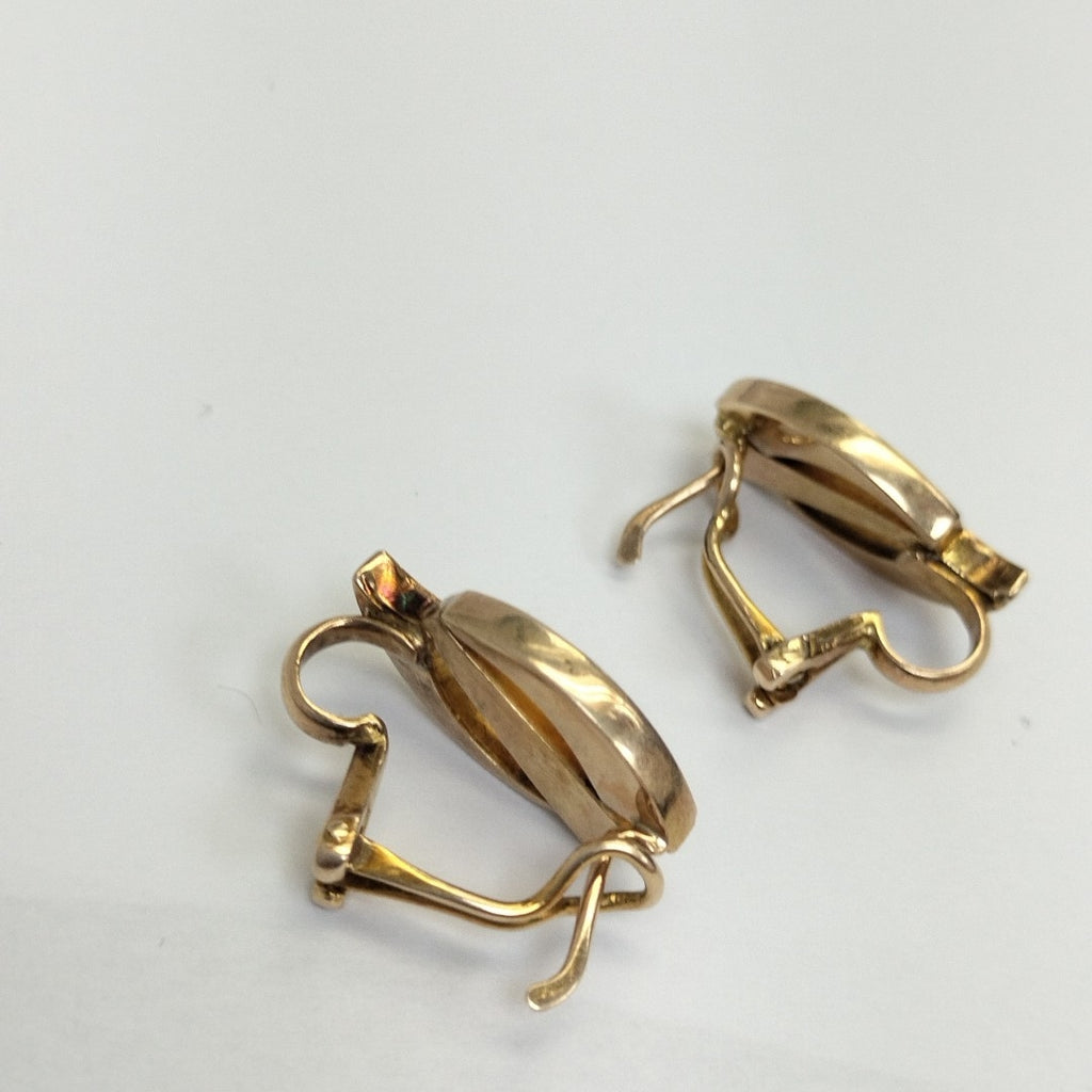 ARETES PAR ORO 14 K 6.7 GRMS (SEMINUEVO)