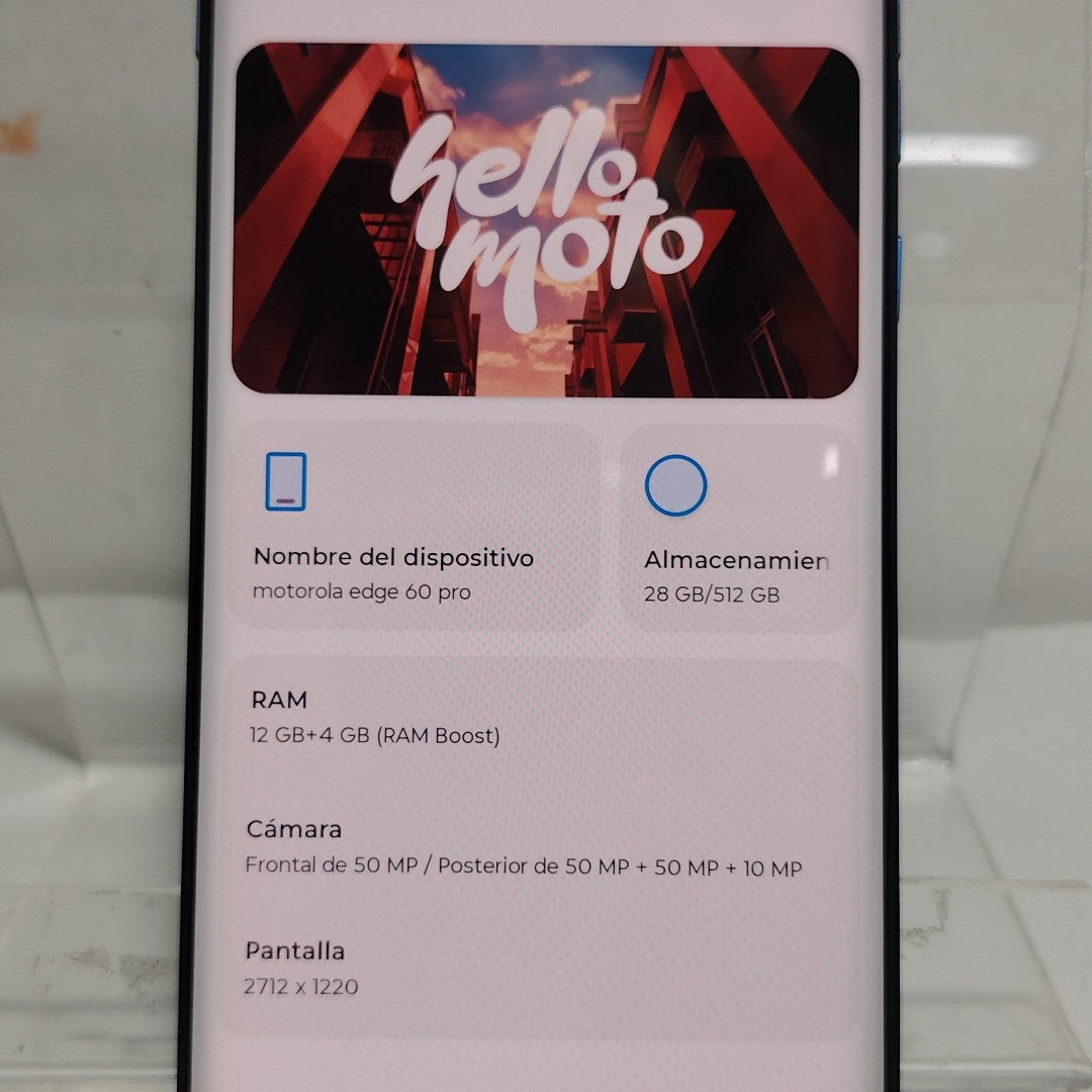 CELULAR MOTOROLA EDGE 60 PRO XT2507-1 (2025) 512 GB 12 GB RAM (SEMINUEVO)