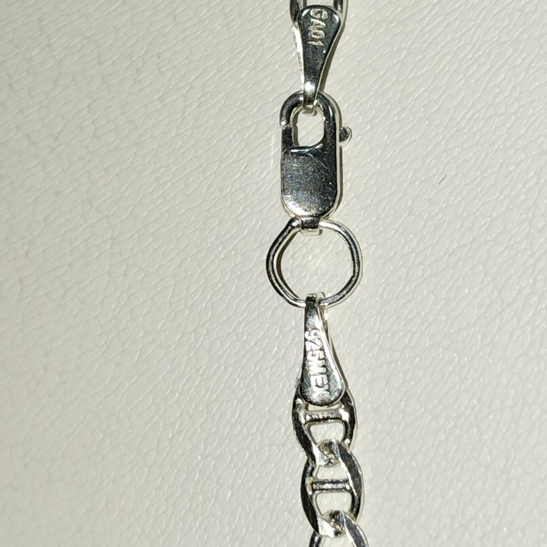 CADENA TEJIDO 3X1 PLATA .925 60 CM 8.2 GR (NUEVO)