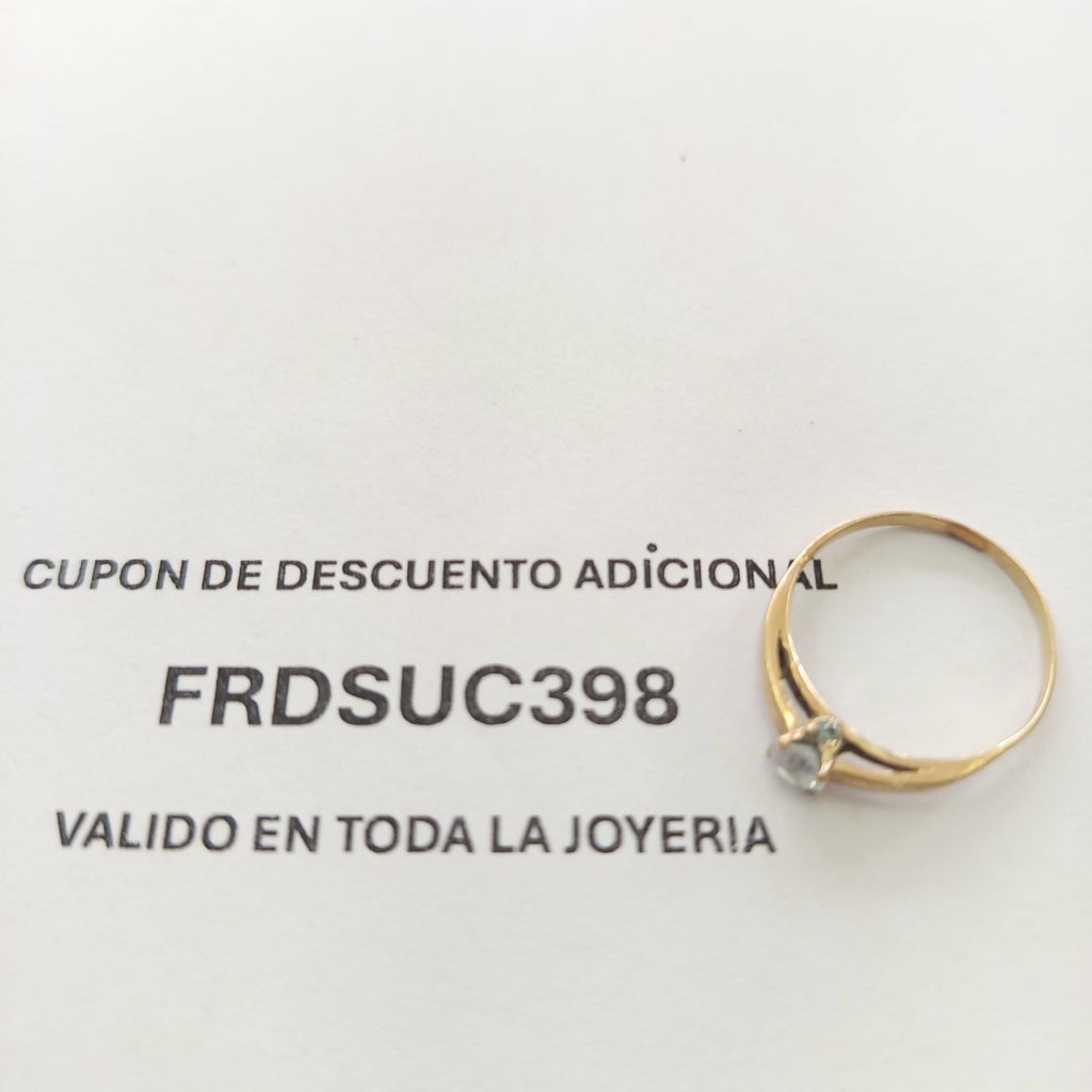 ANILLITO ORO 10 K 1,40 GRMS (SEMINUEVO)