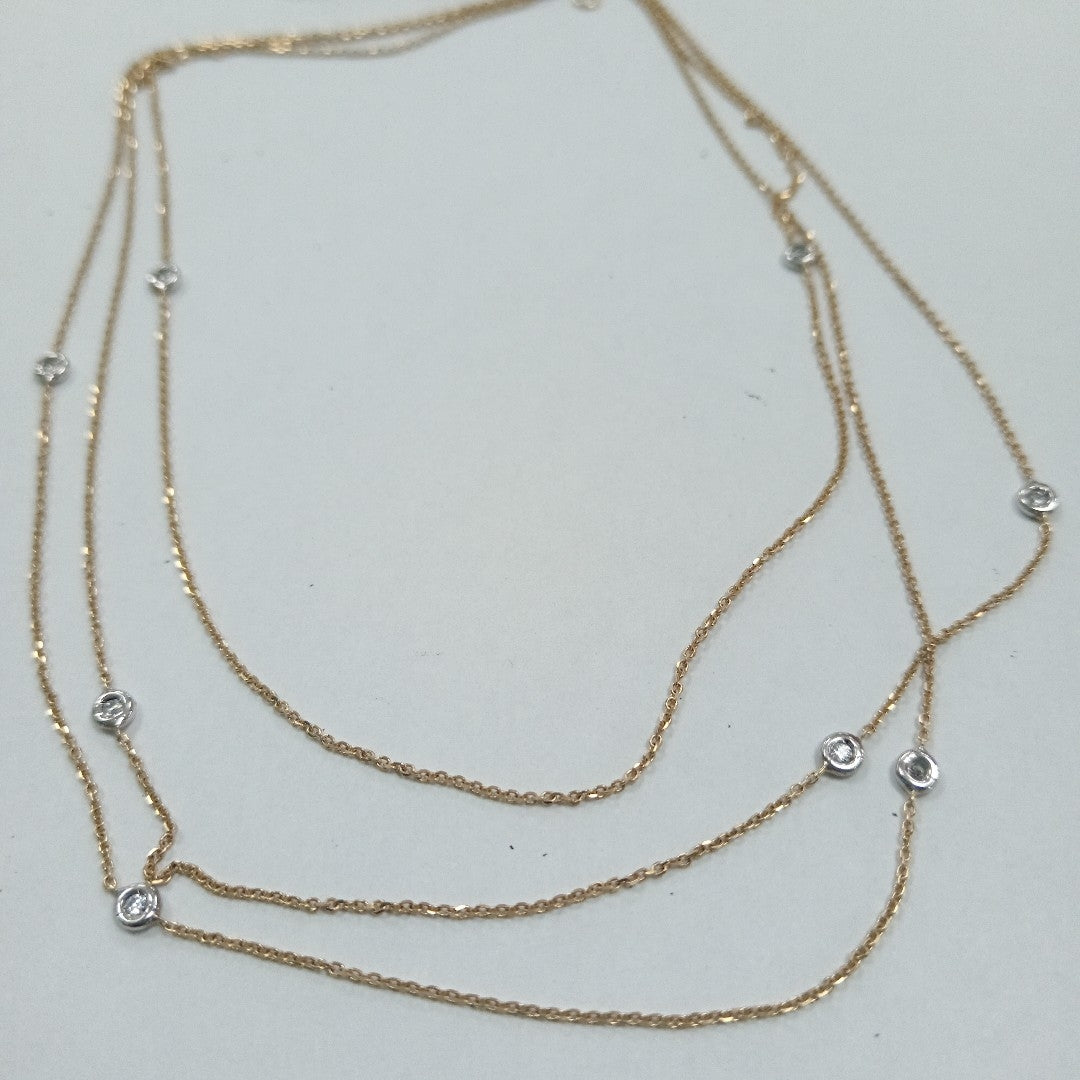 GARGANTILLA ORO 14 K 5.2 GRMS (SEMINUEVO)
