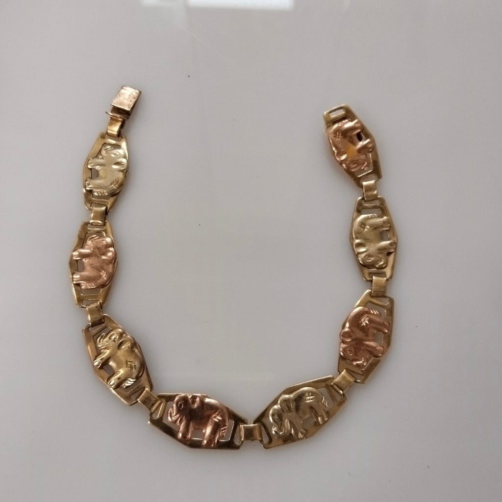 PULSERA ORO,RODIADO 10 K 8,60 GRMS (SEMINUEVO)