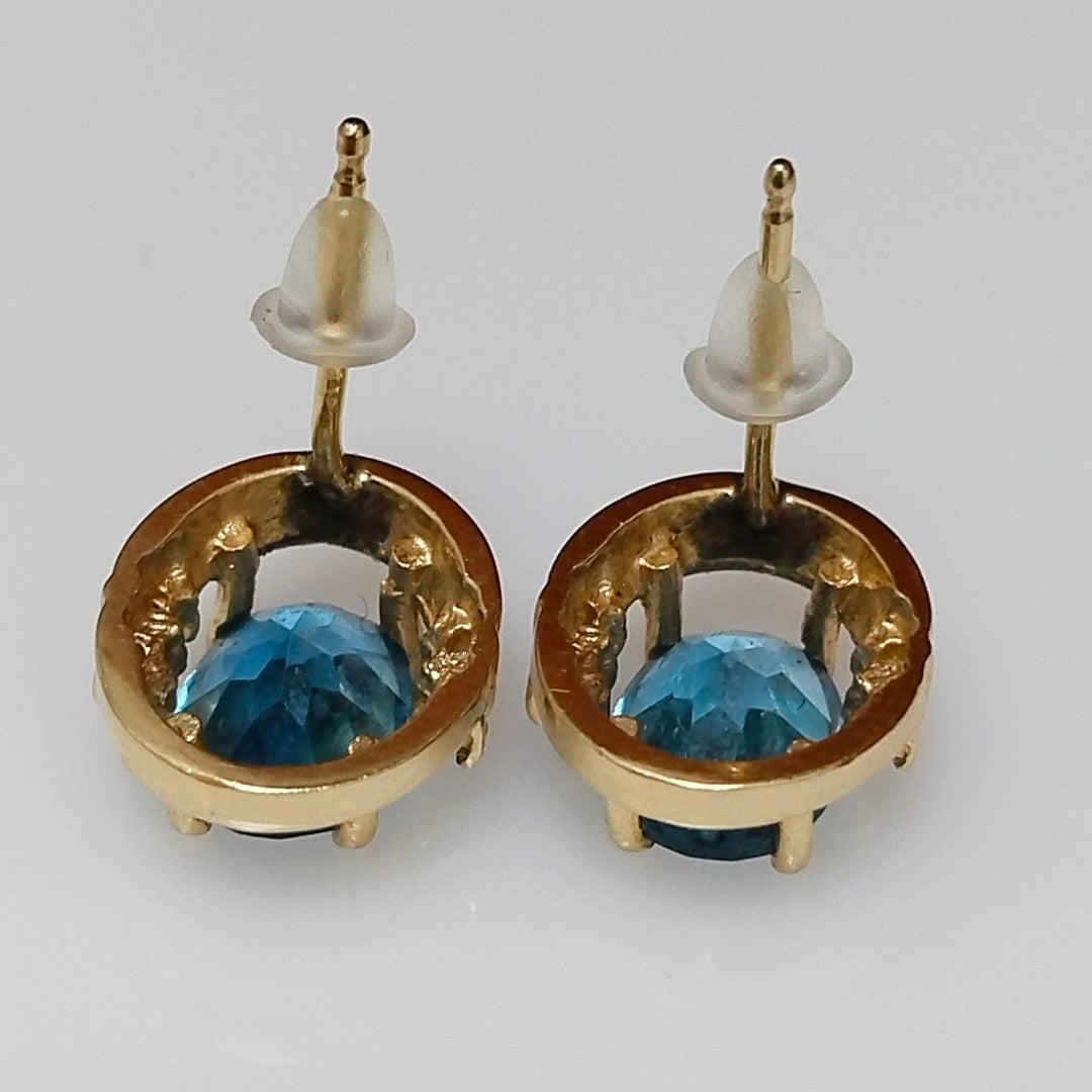ARETES PAR ORO 14 K 3,10 GRMS (SEMINUEVO)