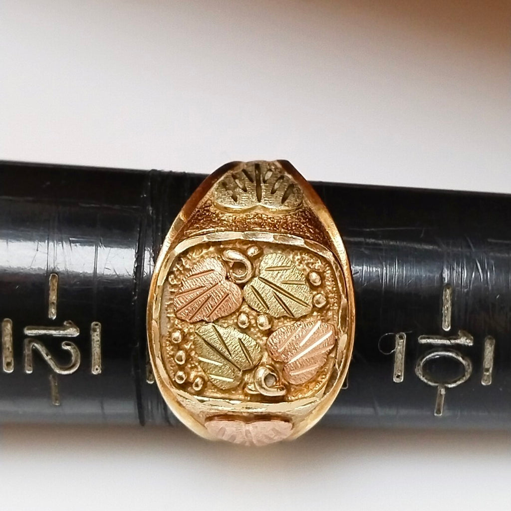 ANILLITO ORO COMBINADO 8 K 6.1 GRMS (SEMINUEVO)
