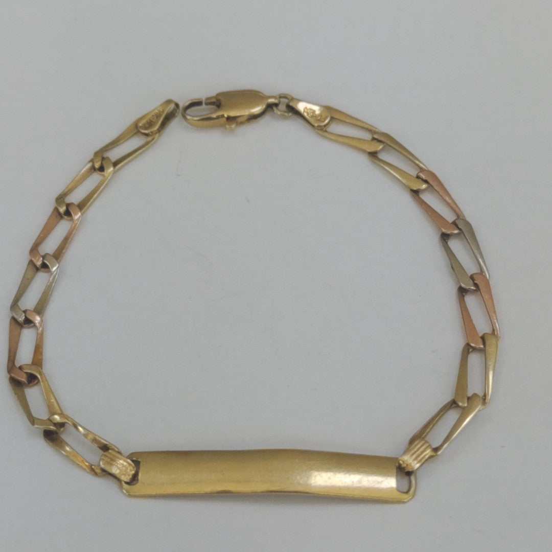 ESCLAVA ORO 14 K 3.9 GRMS (SEMINUEVO)
