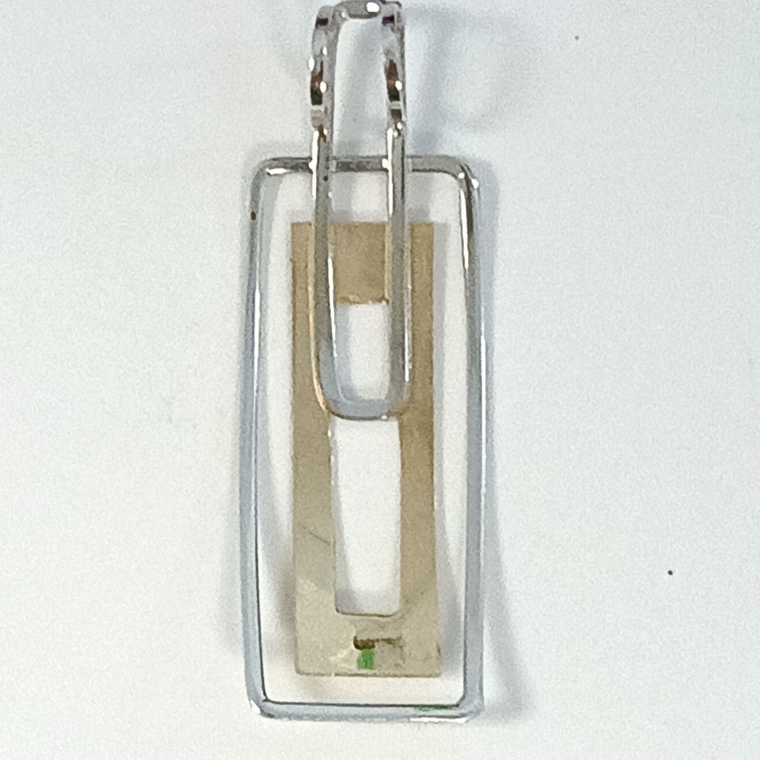 DIJE ORO COMBINADO 14 K 4,10 GRMS (SEMINUEVO)