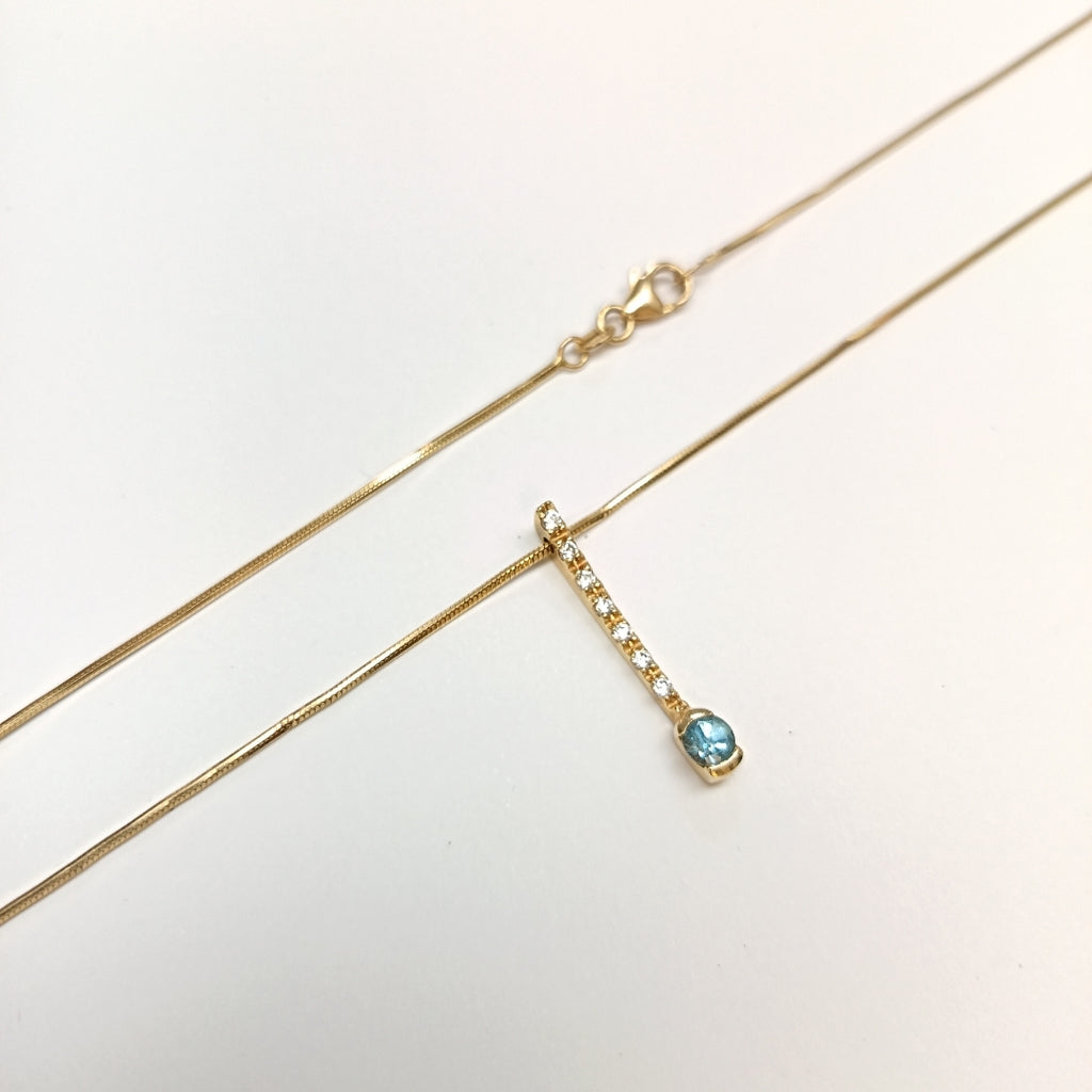 GARGANTILLA ORO 14 K 5,00 GRMS (SEMINUEVO)