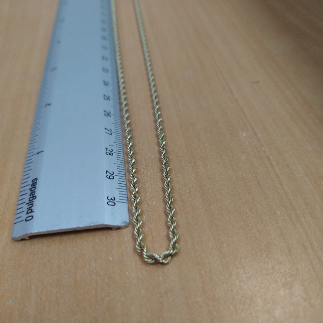 CADENA ORO 10 K 15.6 GRMS (SEMINUEVO)