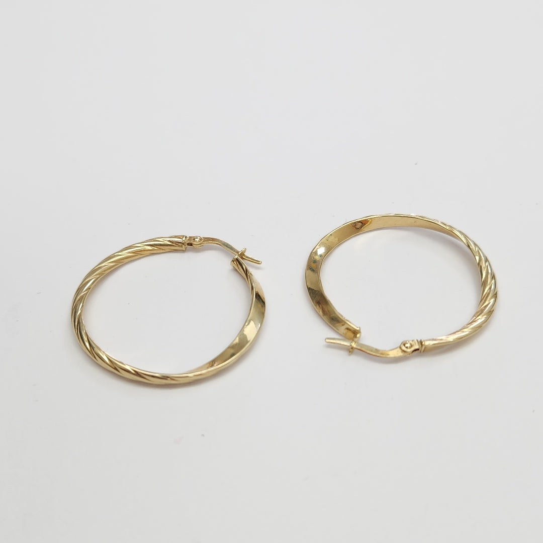 ARRACADAS PAR ORO 14 K 1,70 GRMS (SEMINUEVO)