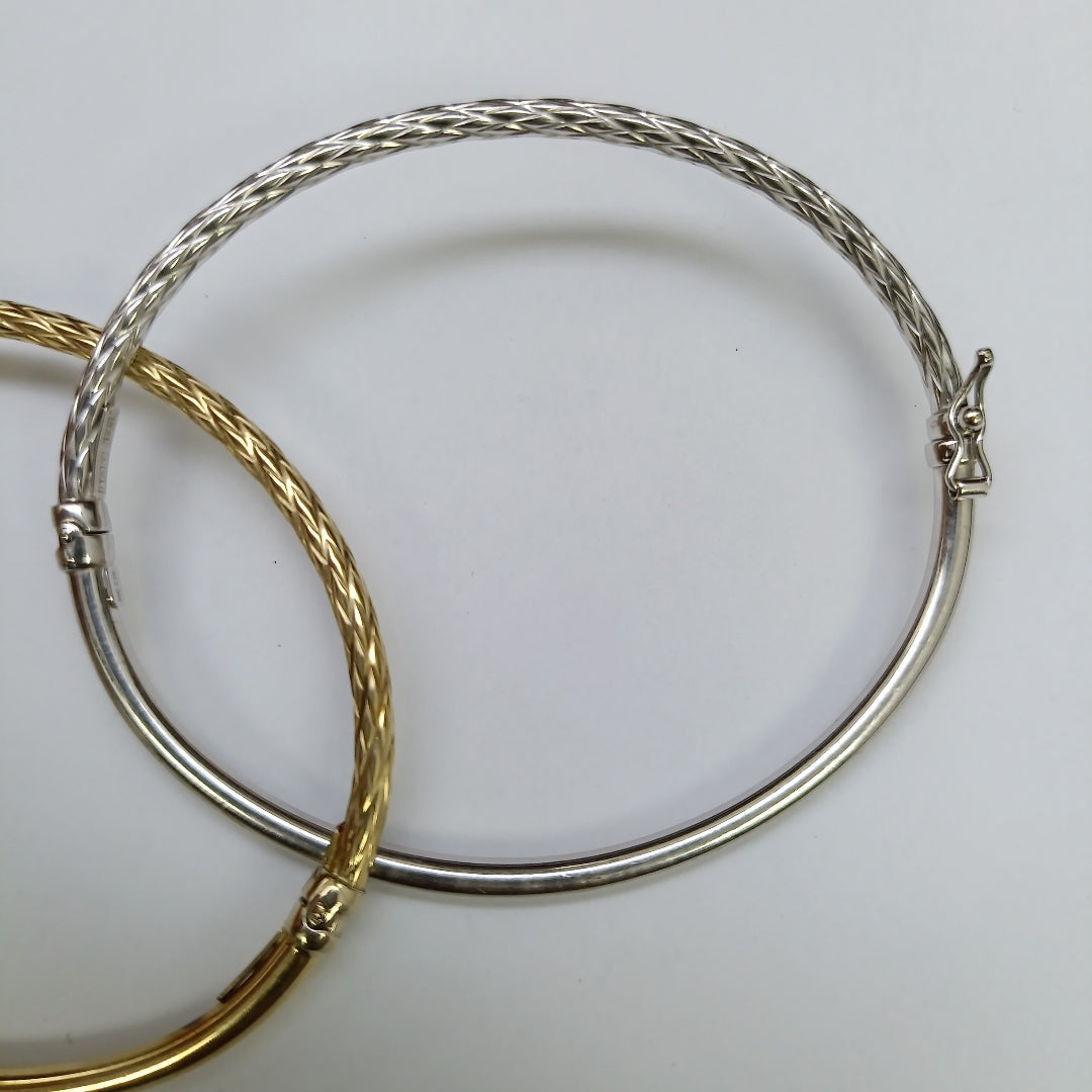 PULSERA RIGIDA ORO 14 K 13.4 GRMS (SEMINUEVO)