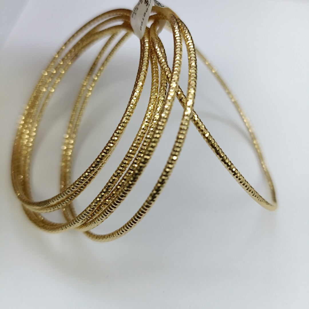 PULSERA RIGIDA ORO 14 K 26.5 GRMS (SEMINUEVO)