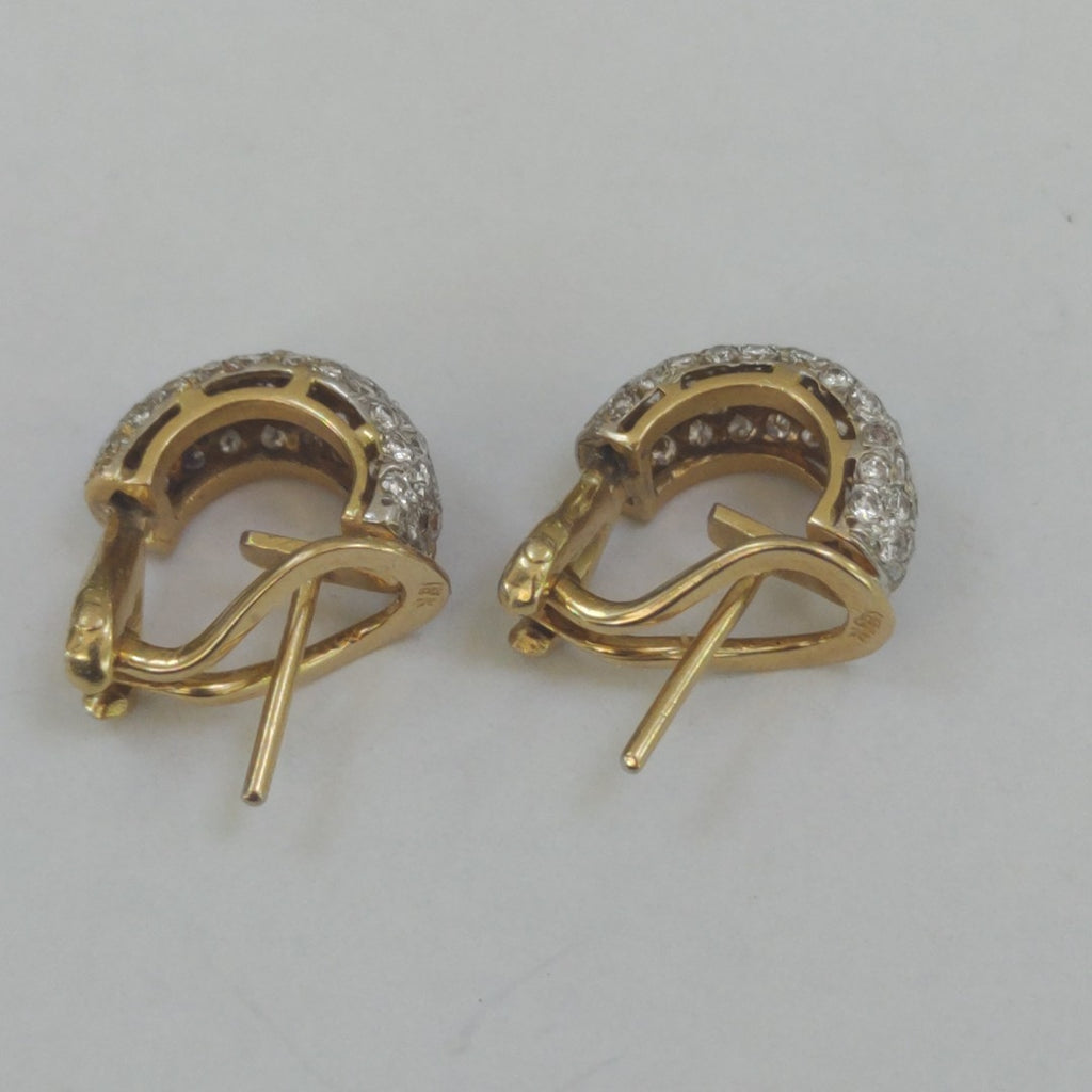 ARETES PAR ORO 14 K 4.8 GRMS (SEMINUEVO)