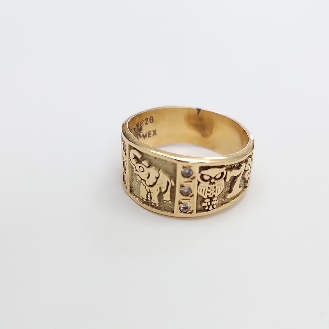 ANILLO ORO 14 K 4,30 GRMS (SEMINUEVO)