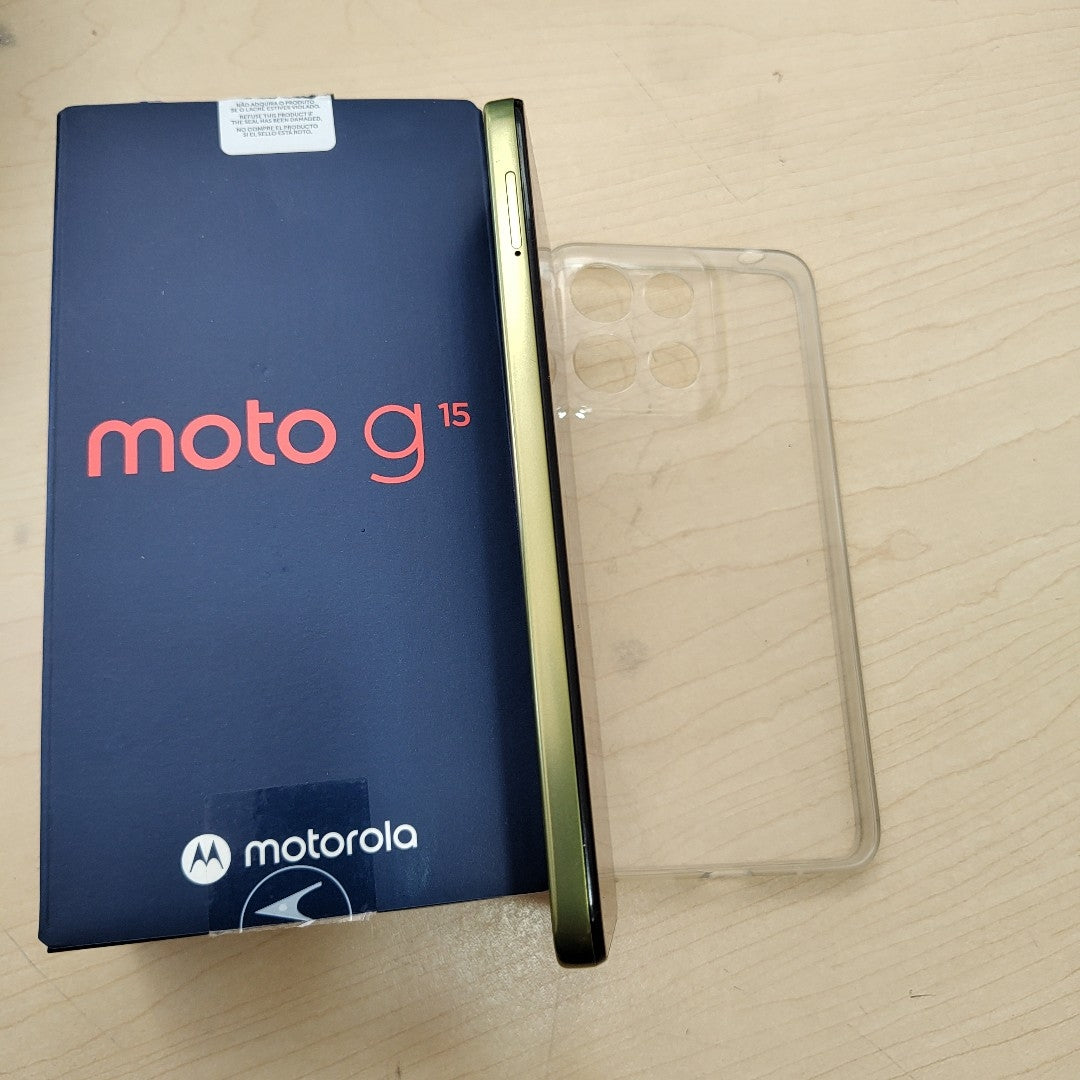 CELULAR MOTOROLA MOTO G15 XT2521-2 (2025) 256 GB 4 GB RAM (SEMINUEVO)