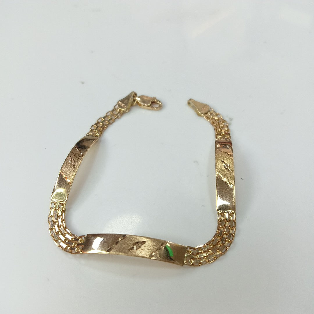 PULSERA ORO 10 K 4.5 GRMS (SEMINUEVO)