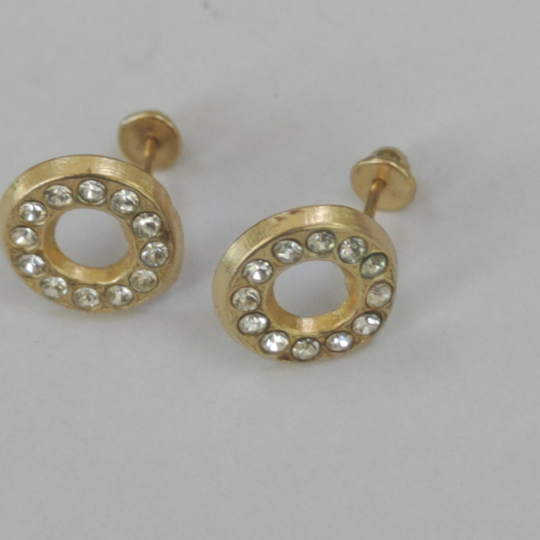 BROQUELES PAR ORO 10 K 0,40 GRMS (SEMINUEVO)