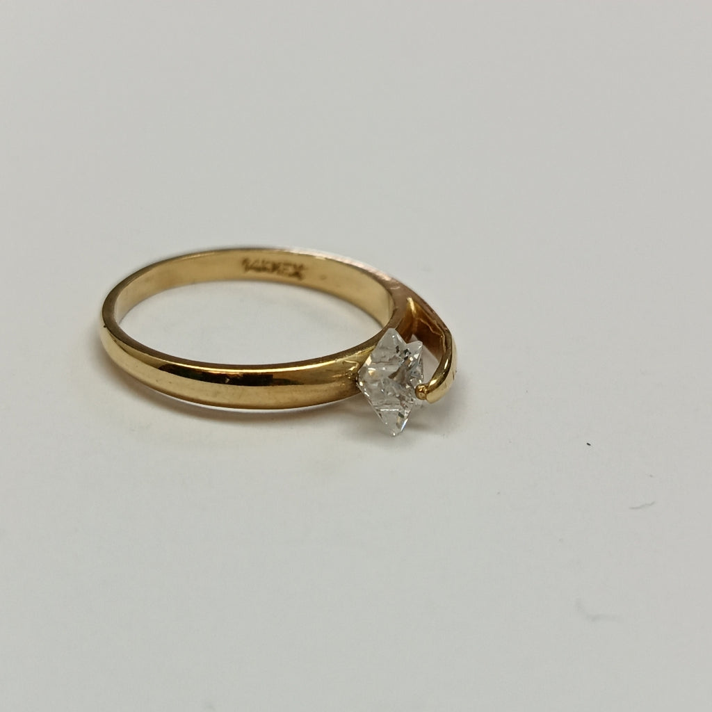 ANILLO ORO 14 K 2,40 GRMS (SEMINUEVO)