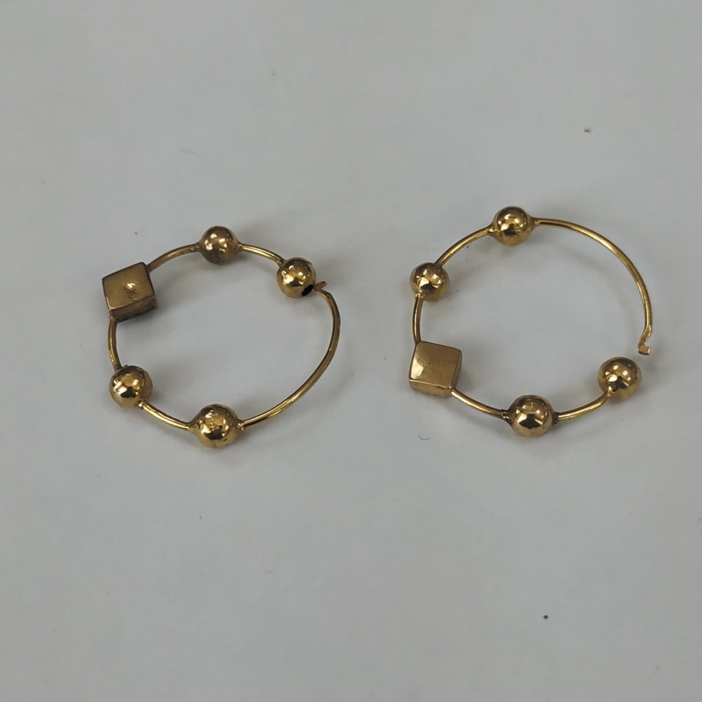 ARRACADAS PAR ORO 10 K 3,10 GRMS (SEMINUEVO)