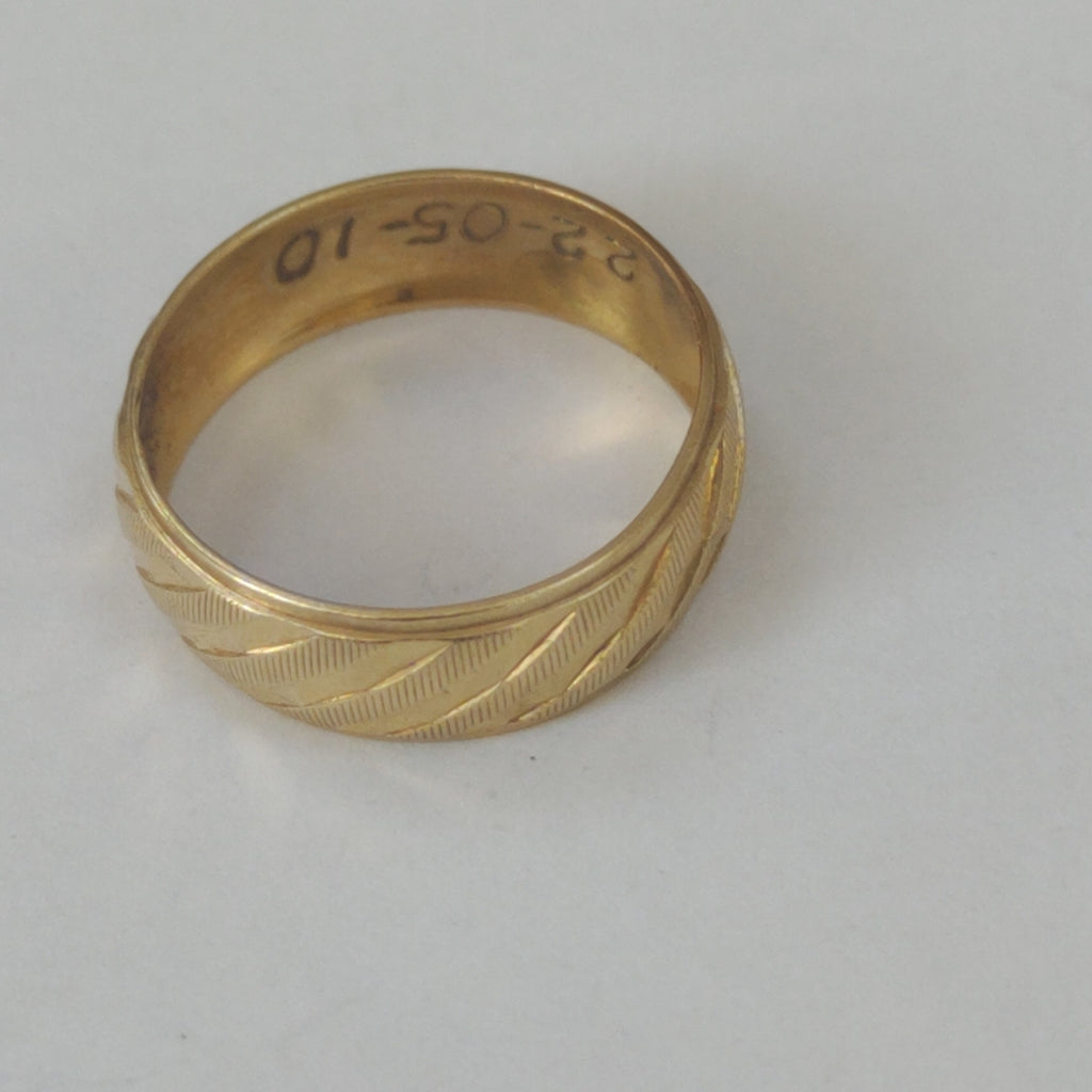 ARGOLLA ORO 14 K 1.7 GRMS (SEMINUEVO)