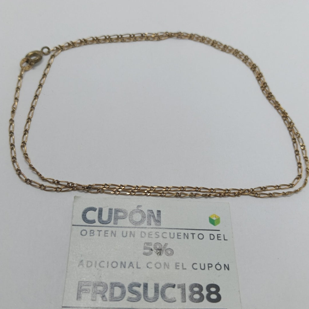 CADENA ORO 10 K 2.2 GRMS (SEMINUEVO)