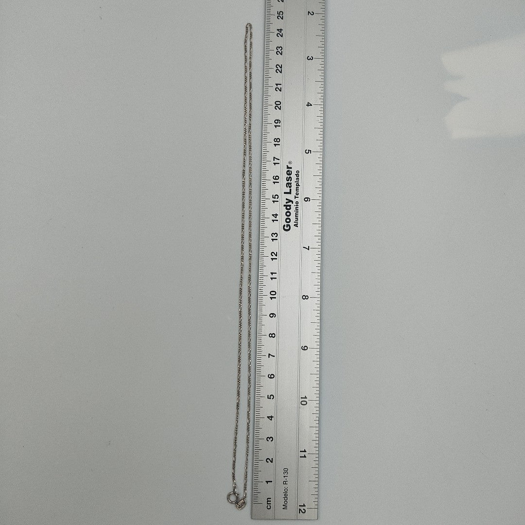 CADENA PLATA 1,80 GRMS (SEMINUEVO)