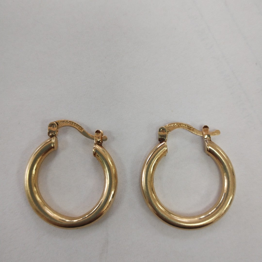 ARRACADAS PAR ORO 10 K 1.8 GRMS (SEMINUEVO)
