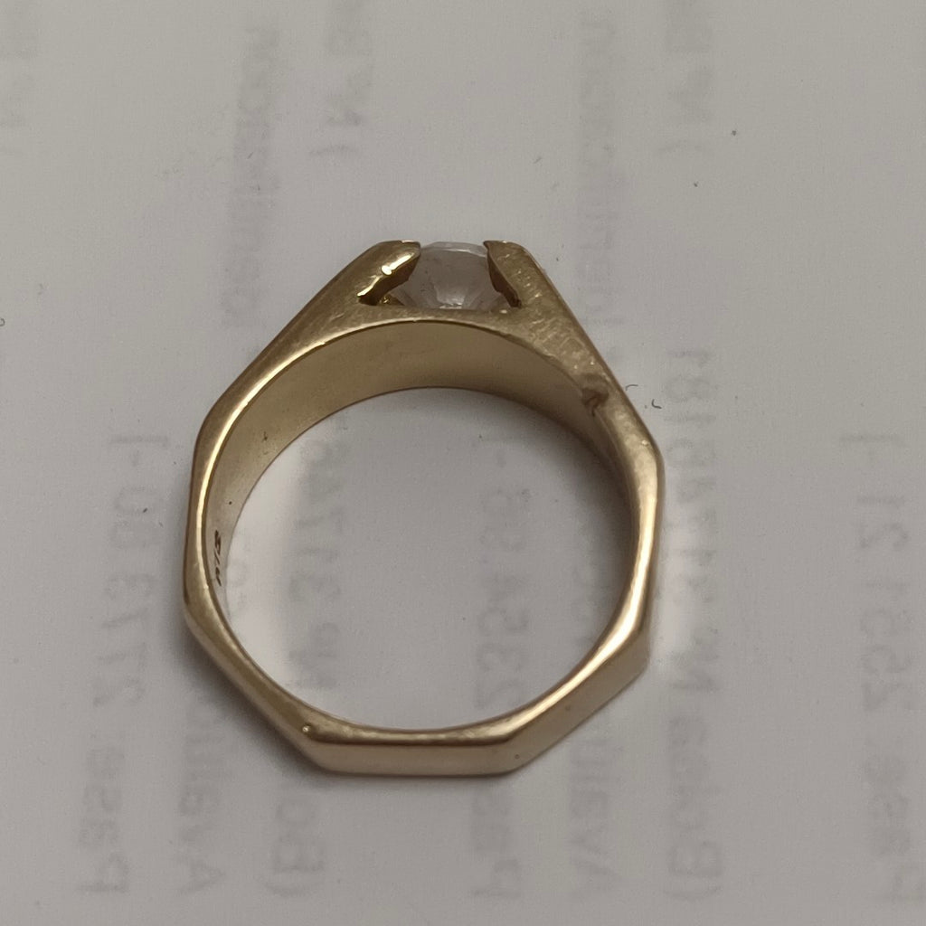 ANILLO ORO 18 K 6,50 GRMS (SEMINUEVO)