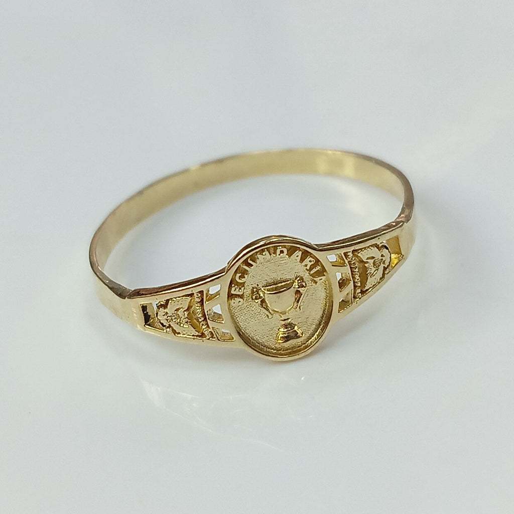 ANILLO DE GRADUACIÓN ORO 10 K 1.1 GRMS (SEMINUEVO)