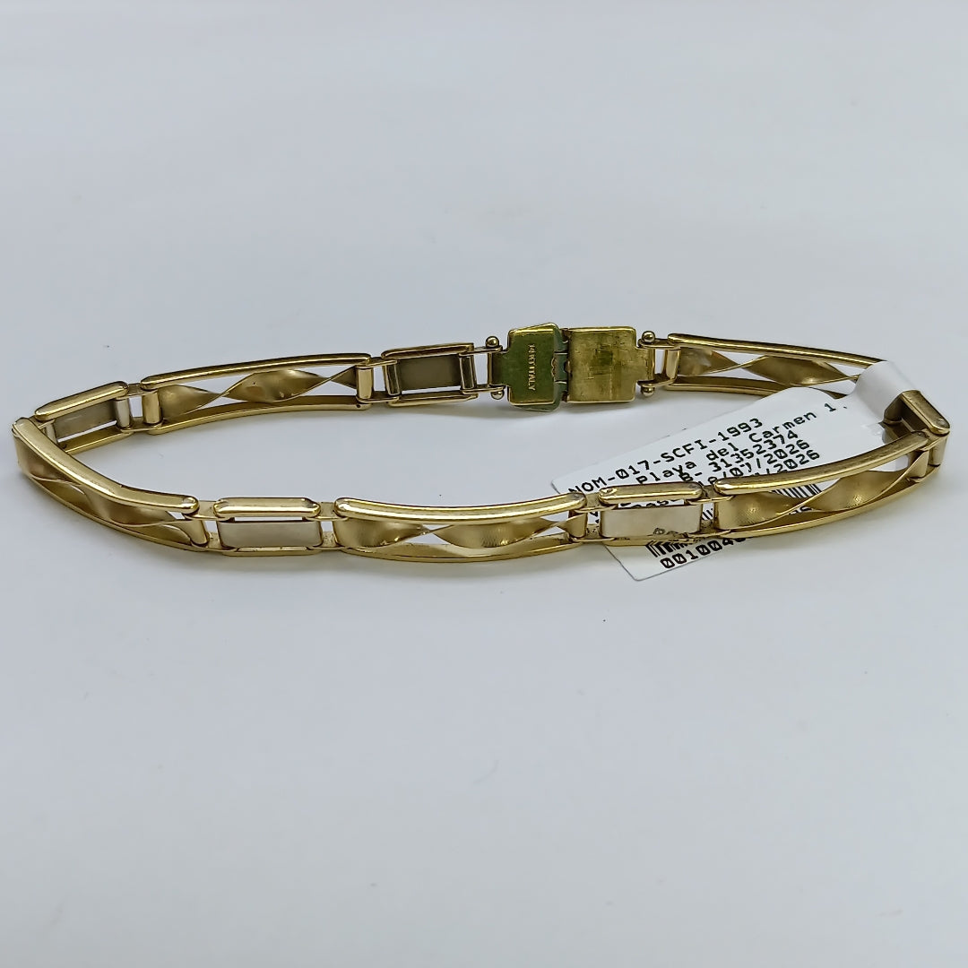PULSERA ORO 14 K 10.5 GRMS (SEMINUEVO)