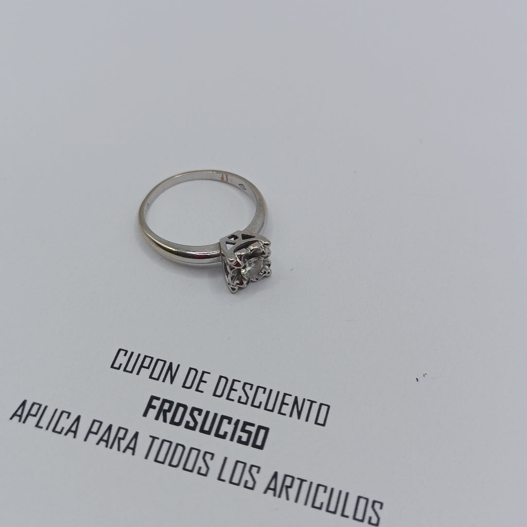 SOLITARIO ORO 14 K 2.5 GRMS (SEMINUEVO)