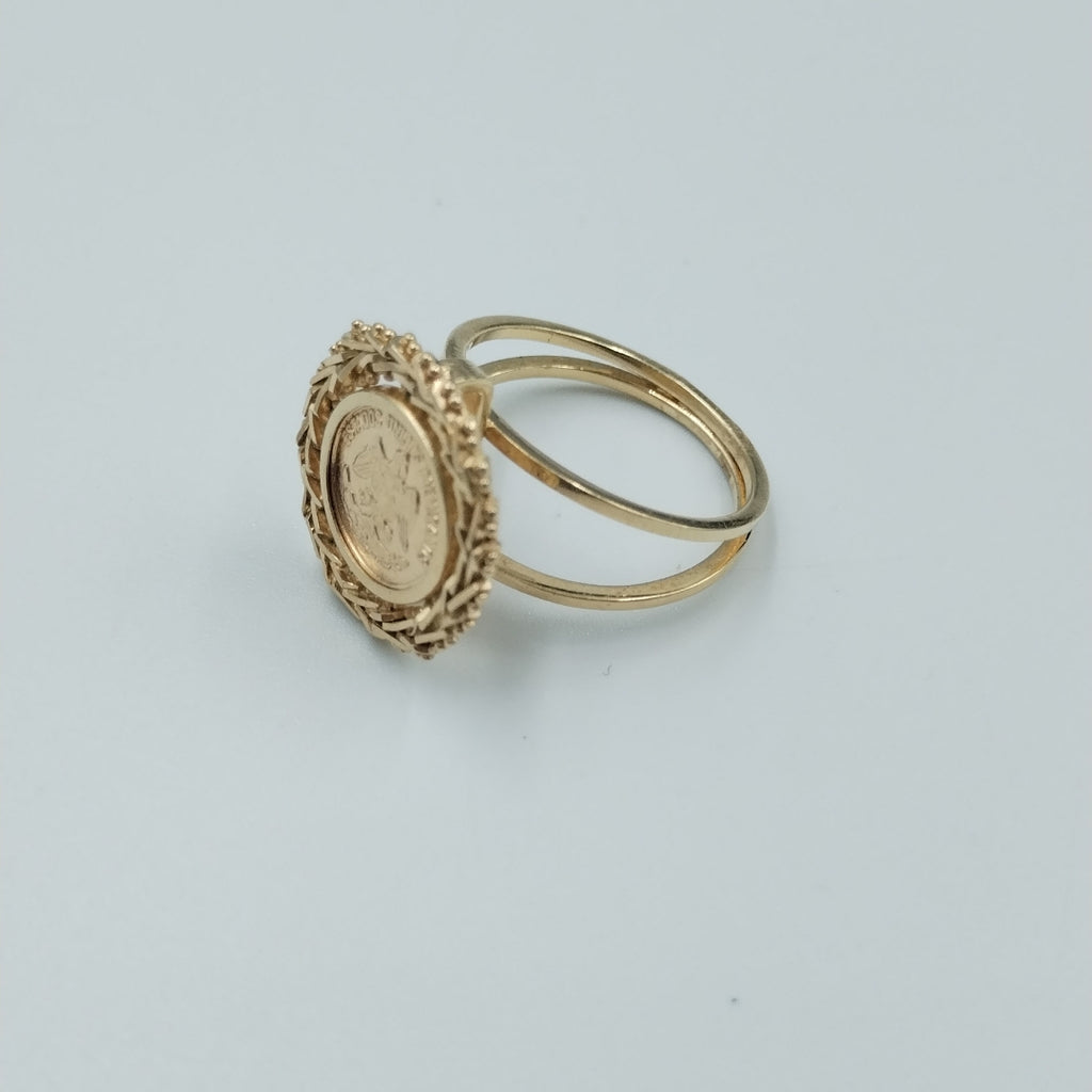 K1 4.6 GRMS 14 K IDENTIFICACIÓN ANILLITO MATERIALES ORO CANTIDAD DE P (SEMINUEVO)