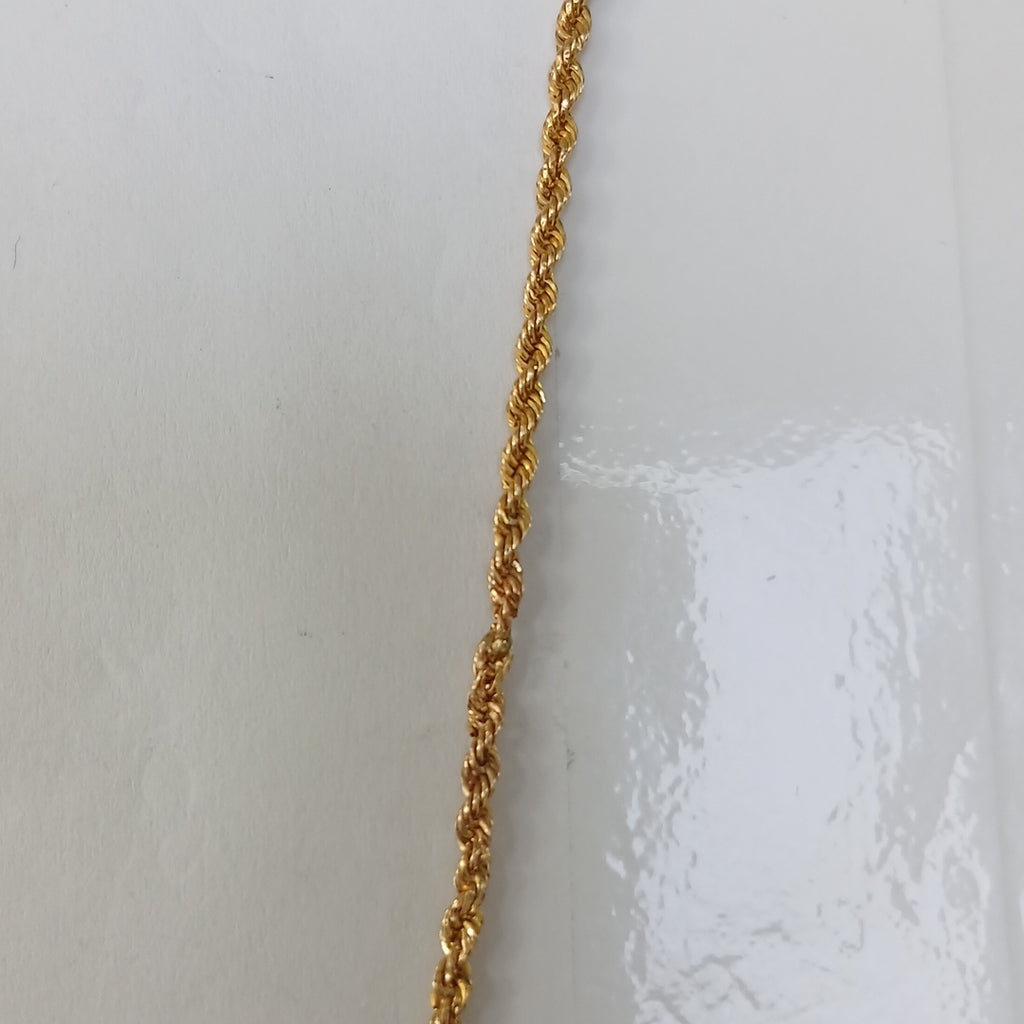 CADENA, DIJE ORO 14 K 9.8 GRMS (SEMINUEVO)