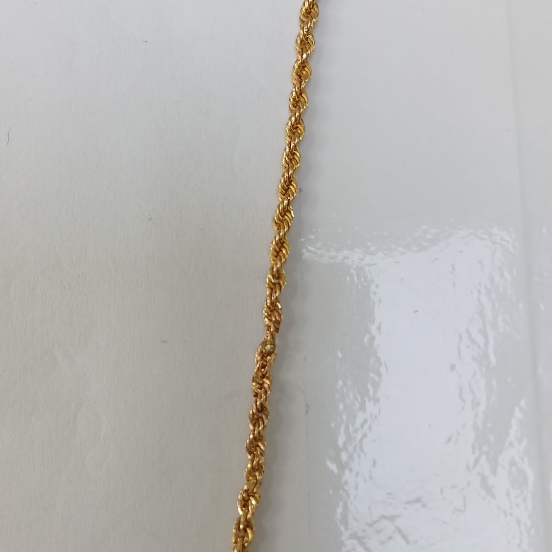 CADENA, DIJE ORO 14 K 9.8 GRMS (SEMINUEVO)
