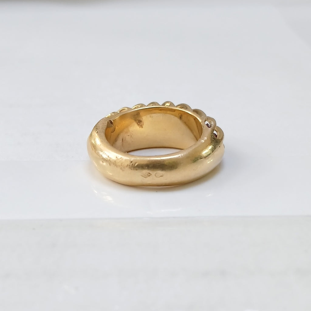 ANILLO ORO 18 K 12.1 GRMS (SEMINUEVO)