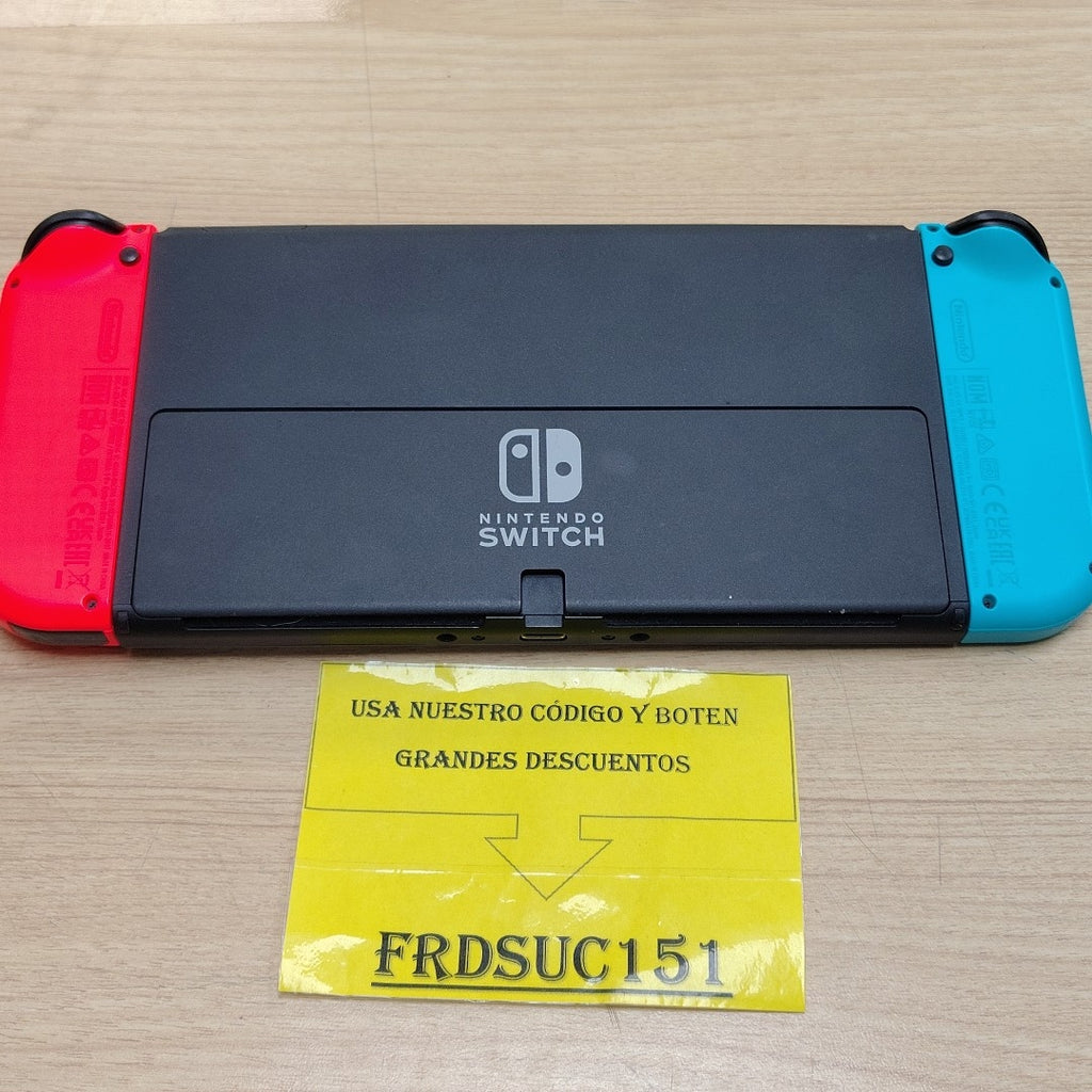 CONSOLA DE VIDEOJUEGO NINTENDO SWITCH OLED 64 GB (SEMINUEVO)
