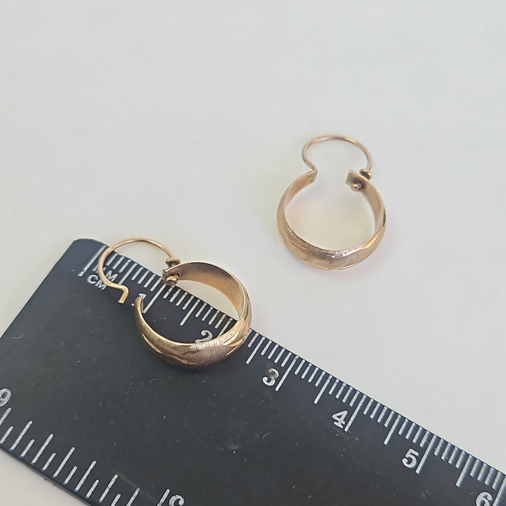 ARETES PAR ORO 8 K 1,60 GRMS (SEMINUEVO)