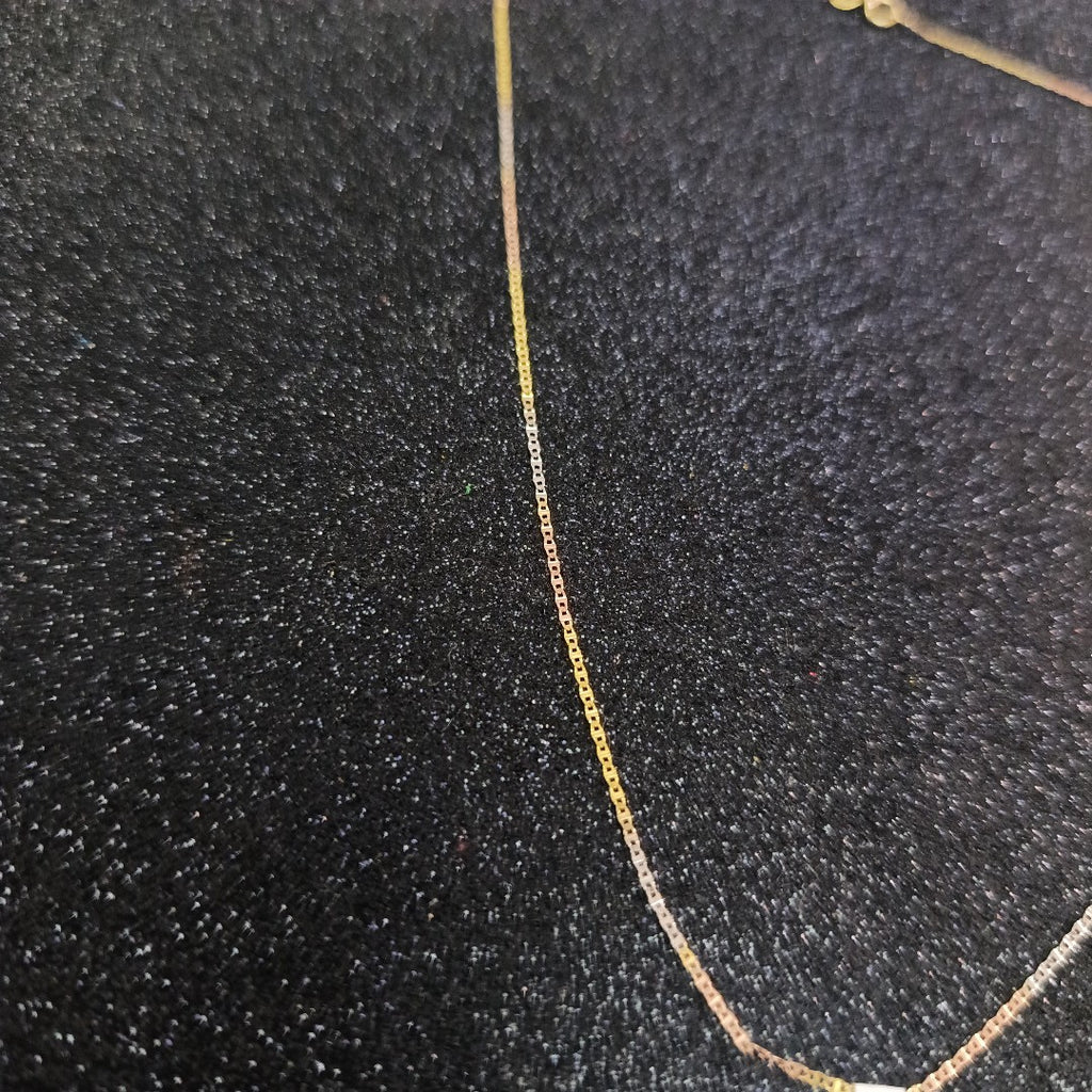CADENA ORO COMBINADO 14 K 1.1 GRMS (SEMINUEVO)