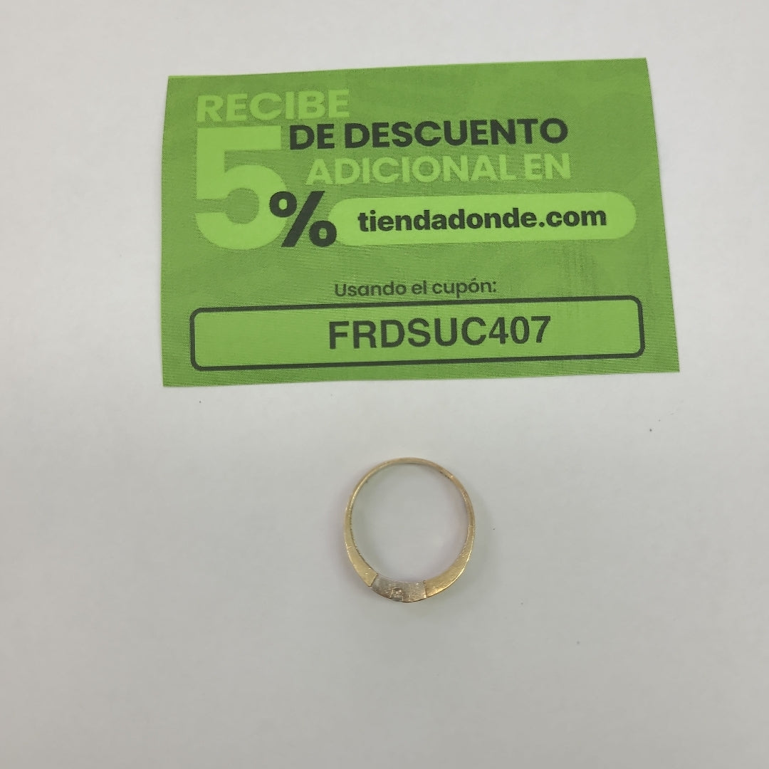 ARGOLLA ORO 10 K 5.1 GRMS (SEMINUEVO)