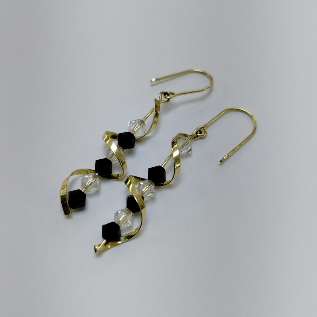 ARETES PAR ORO 14 K 1,40 GRMS (SEMINUEVO)