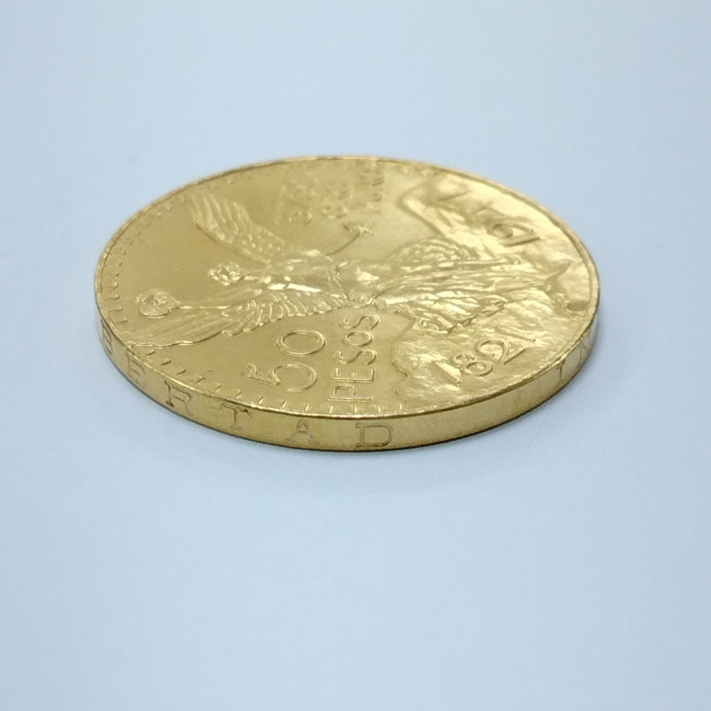 K1 41.6 GRMS 21 K IDENTIFICACIÓN MONEDA NOMINATIVA MONEDAS PESOS 50 PESO (SEMINUEVO)