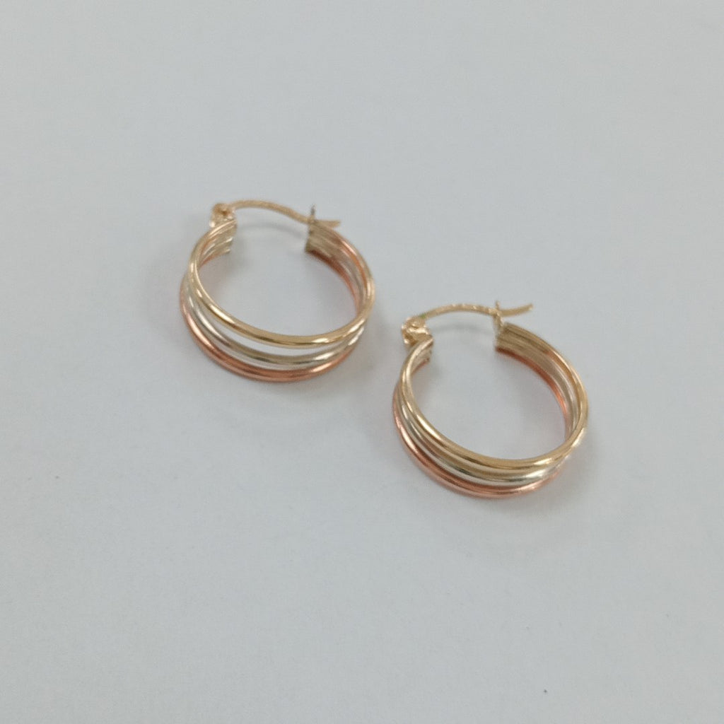 ARRACADAS PAR ORO 10 K 2 GRMS (SEMINUEVO)